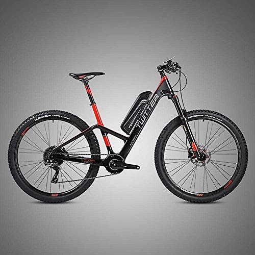 Electric Mountain Bike : PARTAS Sightseeing / Commuting Tool - Electric Mountain Bike, 250W Electric Bike, Equipped With Detachable 36V / 13AH Lithium Ion Battery, Lockable Front Fork, For Outdoor Cycling Travel Exercise