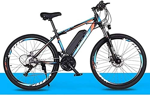 Electric Mountain Bike : PARTAS Travel Convenience A Healthy Trip 26-Inch Dual Disc Brake Variable Speed Electric Bicycle With Removable Lithium-Ion Battery Large Capacity (36V 8AH 250W) Off-Road Power-Assisted Bicycle