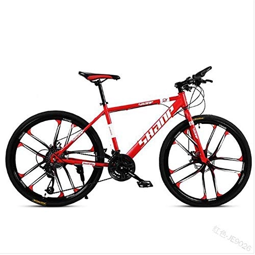 Electric Mountain Bike : peipei 26inch Electric Bicycle Aluminum Folding Electric Bike 1000W Powerful Motor 48V 20Ah Battery Mountain E Bike City Bike-Red_24