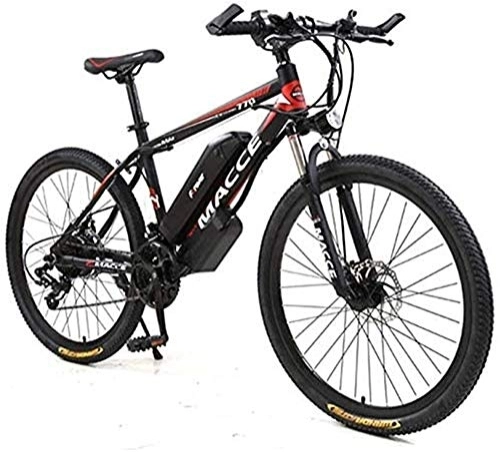 Electric Mountain Bike : RDJM Ebikes, 26 inch Electric Mountain Bike, Aluminum Alloy Electric Bike with 36v 8AH 250W Lithium ion Battery Dual disc Brakes, 21 Speed for Men's Outdoor Cycling Travel