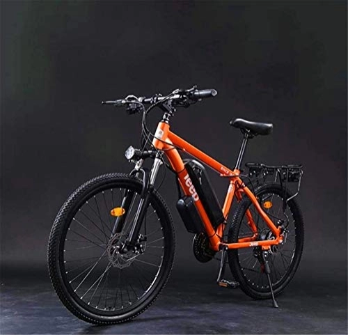 Electric Mountain Bike : RDJM Ebikes, Adult 26 Inch Electric Mountain Bike, 36V Lithium Battery Aluminum Alloy Electric Bicycle, LCD Display Anti-Theft Device 27 speed (Color : B, Size : 10AH)