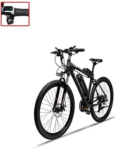 Electric Mountain Bike : RDJM Ebikes, Adult 26 Inch Electric Mountain Bike, 36V10.4 Lithium Battery Aluminum Alloy Electric Assisted Bicycle (Color : C)