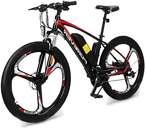 Electric Mountain Bike : RDJM Ebikes, Adult Electric Bikes, High Carbon Steel Ebikes Bicycles All Terrain, 26" 36V 12Ah Removable Lithium-Ion Battery Mountain Ebike For Mens (Size : Spokewheel 8Ah)