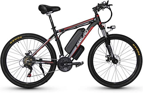 Electric Mountain Bike : RDJM Ebikes Electric Bike for Adult 26" Mountain Electric Bicycle Ebike 48V 10 / 15AH Removable Lithium Battery 350W Powerful Motor, 27 Speed And 3 Working Modes (Size : 15AH)