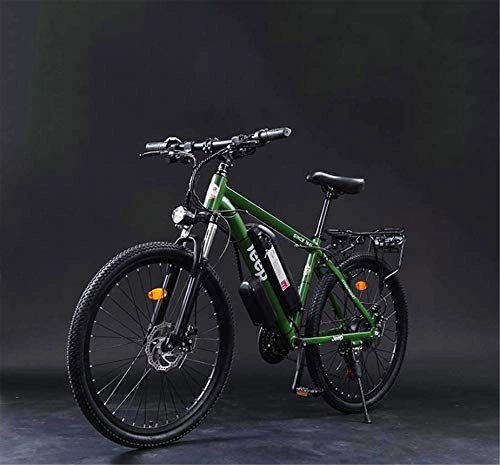 Electric Mountain Bike : RDJM Electric Bike Adult 26 Inch Electric Mountain Bike, 36V Lithium Battery Aluminum Alloy Electric Bicycle, LCD Display Anti-Theft Device 24 speed (Color : D, Size : 10AH)