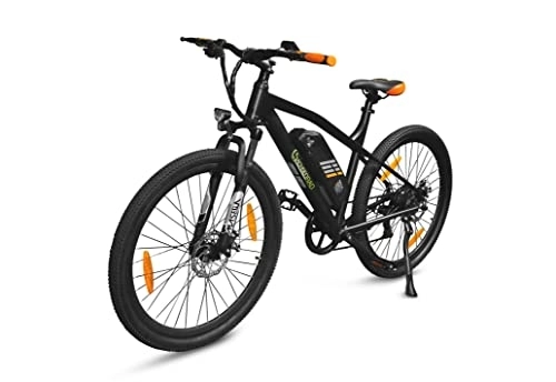 Electric Mountain Bike : SachsenRAD E-Racing Mountain Bike R6 NEO II V2 TÜV Certified 500Wh up to 150KM | E MTB only 21KG extremely lightweight Hybrid Hydraulic Brake | E-Bike Men Women Electric Bicycle German Design Award