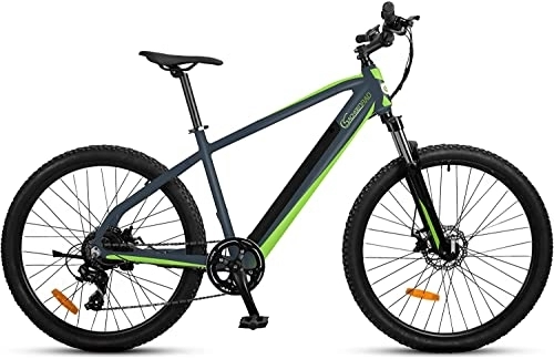 Electric Mountain Bike : SachsenRAD Electric Mountain Bike RR Crosstourer 36 V 10 Ah with Hydraulic Disc Brakes