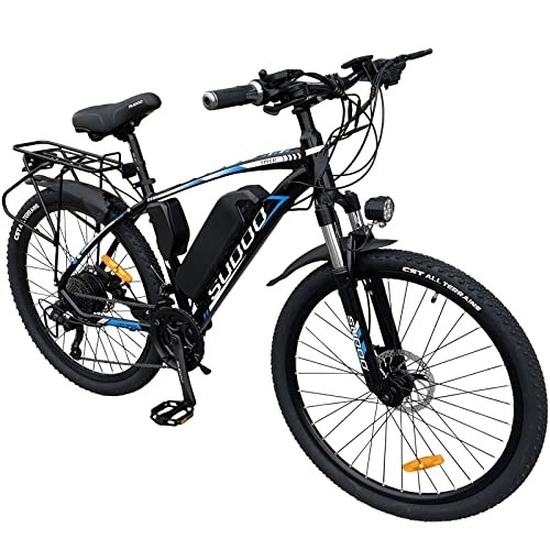 Electric Mountain Bike : SOODOO Electric Bike for Adults