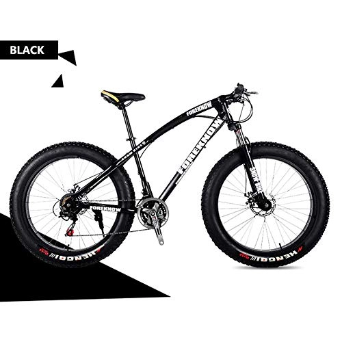 Fat Tyre Mountain Bike : Folding Mountain Bike, Lightweight Adult Student Portable Bicycle, Women Men Travel Outdoor Bicycle Adjustable Bicycle