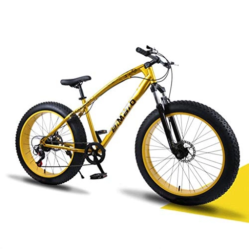 Fat Tyre Mountain Bike : JXJ 20 Inch Mountain Bike 7 / 21 / 24 / 27 Speed Bicycle Full Suspension Mtb Bikes for Adult Teens
