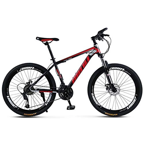 Fat Tyre Mountain Bike : XYDDC Mountain Bike Disc Brake Shock Absorption 21 / 24 / 27 / 30 Speeds Disc Brakes Fat Bike 26 Inch Snow Bicycle