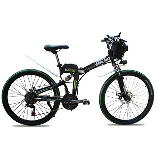 Folding Electric Mountain Bike : cuzona MX300 SMLRO folding electric bike / electric bicycle 26 inch -48V20AH500W