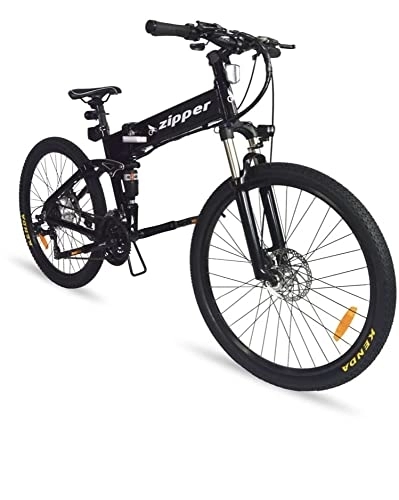 Folding Electric Mountain Bike : Z4 21-SPEED 10AH 26" FOLDING ELECTRIC MOUNTAIN BIKE