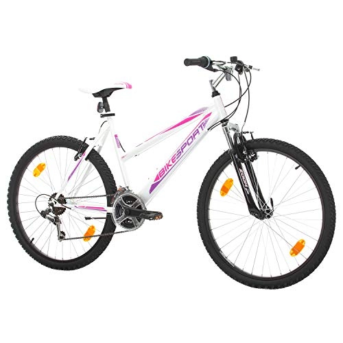 Folding Mountain Bike : Bikesport Cheapest ADVENTURE, mtb bike lady 26 inch wheel, 18 sp. Shimano, V-brakes