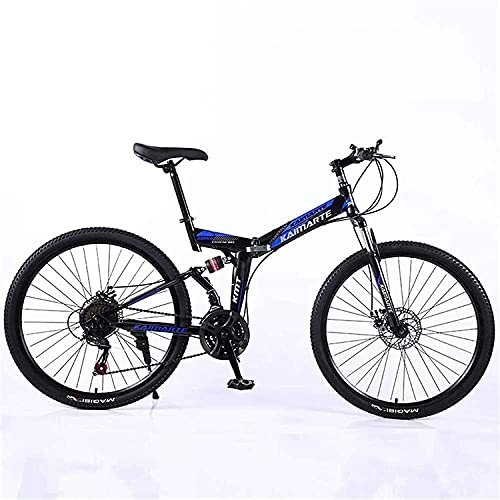 Folding Mountain Bike : JIAWYJ YANGHAO-Adult mountain bike- Folding Mountain Bike 24 Inch Adult Variable Speed Lightweight Mini Small Student Bike, Double Disc Brake, Adjustable Seat Bikes (Color:B) YGZSDZXC-04 (Color : E)