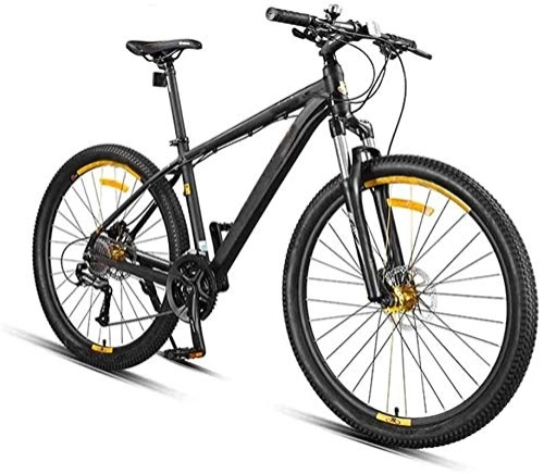 Mountain Bike : Adult Bike 27.5 Inch 27-Speed Mountain Bikes, Mountain Bikes Bicycles Alloy Stronger Frame Disc Brake, Mens Women Adult All Terrain Mountain Bike