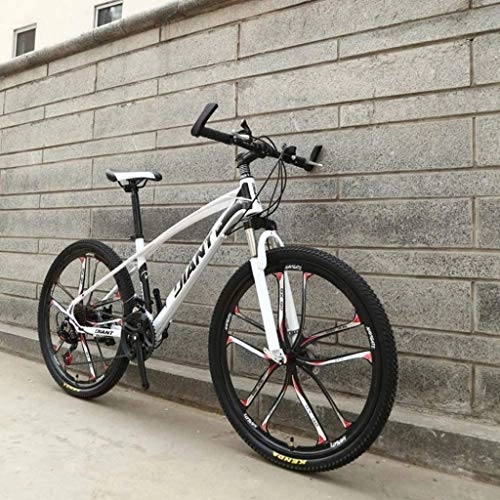 Mountain Bike : Ceiling Pendant Adult-bcycles BMX Mountain Bike, Road Bicycle, Hard Tail Bike, 26 / 24 Inch 21 Speed Bike, Adult Student Variable Speed Bike (Color : A, Size : 24 inch)
