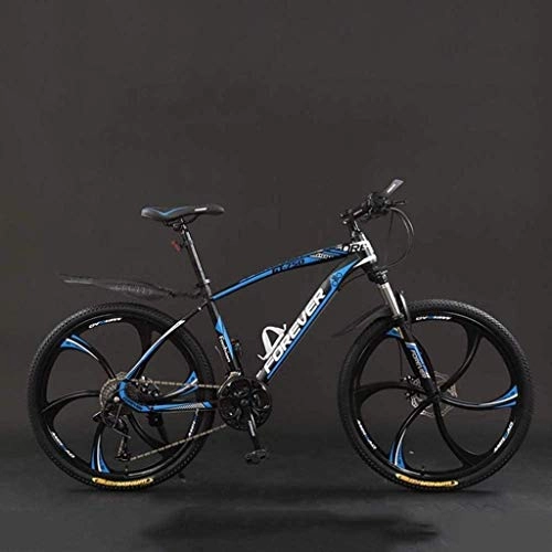 Mountain Bike : CSS Bicycle, 24 inch 21 / 24 / 27 / 30 Speed Mountain Bikes, Hard Tail Mountain Bicycle, Lightweight Bicycle with Adjustable Seat, Double Disc Brake 6-11, 21 Speed
