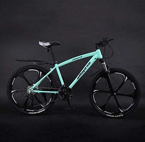 Mountain Bike : CSS Mountain Bike, 26 inch Mountain Bike Bicycle, Aluminum Alloy Frame, Double Disc Brake, PVC and All Aluminum Pedals, (21 / 24 / 27 / 30 Speed) 6-11, 30