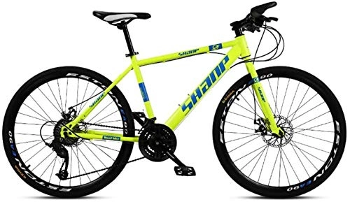 Mountain Bike : DALUXE Mountain Bicycle, 21 / 24 / 27 / 30 Speed Bicycle Adult 24 / 26 Inch Adult Men And Women Bike Double Double Options Multiple Carbon Frame Bike High Disc Brake Speed Track Steel Urban Bir. Variable