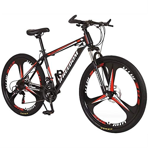 Mountain Bike : EAHKGmh Men Mountain Bike for Women Men 26 Inch Outdoor All Terrain Front Suspension Variable Speed Damping Bicycle (Size : 24 speed)