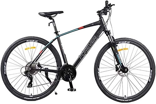 Mountain Bike : ETWJ Mountain Bikes, 26 Inch 27-Speed Mountain Trail Bike, Dual Disc Brake Aluminum Frame Hardtail Mountain Bike, Adjustable Seat (Color : Grey)