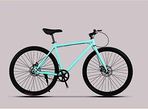 Mountain Bike : ETWJ Road Bicycle, 26 Inch Bikes, Double Disc Brake, High Carbon Steel Frame, Road Bicycle Racing, Men's and Women Adult