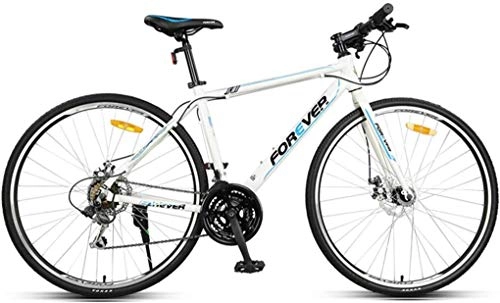 Mountain Bike : FEE-ZC Universal City Bike 21-Speed Bicycle With Mechanical Disc Brake For Unisex Adult