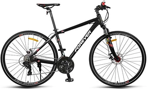 Mountain Bike : FEE-ZC Universal City Bike 27-Speed Commuter Bicycle Aluminum Alloy Brake For Unisex Adult