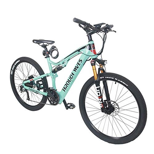 Mountain Bike : FZC-YM Mountain Dirt bike 27.5 in 27 Speed Aluminum alloy Mountain Bike Bicycle Light Full Suspension MTB Speed Shock Absorber Gears Dual Disc Brakes Mountain Road Bikes Cycling