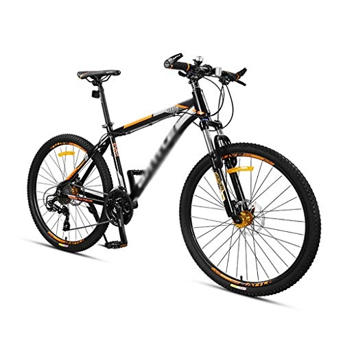 Mountain Bike : GEXIN 26 Inch Mountain Bike Dual Disc Brake, 27-Speed MTB Bikes, Lightweight and Durable for Men Women Bike, Aluminum Alloy Frame