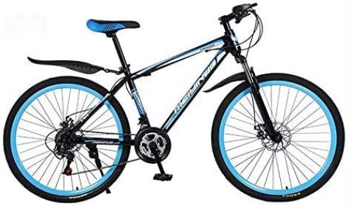 Mountain Bike : GMZTT Unisex Bicycle Hardtail Mountain Bicycle Bicycle, PVC And All Aluminum Pedals, High Carbon Steel And Aluminum Alloy Frame, Double Disc Brake, 26 Inch Wheels (Color : B, Size : 27 speed)