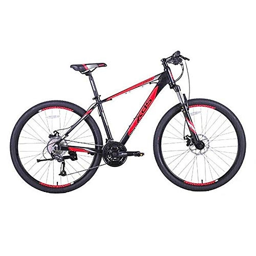 Mountain Bike : GQFGYYL-QD Mountain Bike with Adjustable Seat and Shock Absorption, 27.5 Inches Wheels 27 Speed Dual Disc Brake Aluminum alloy Mountain Bicycle, for Adults Outdoor Riding, 2