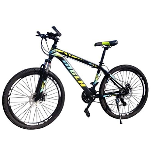 Mountain Bike : GQQ Road Bicycle Sports Leisure 24 Speed Mountain Bike, 26 inch Wheel City Road Bicycle for Adults, a
