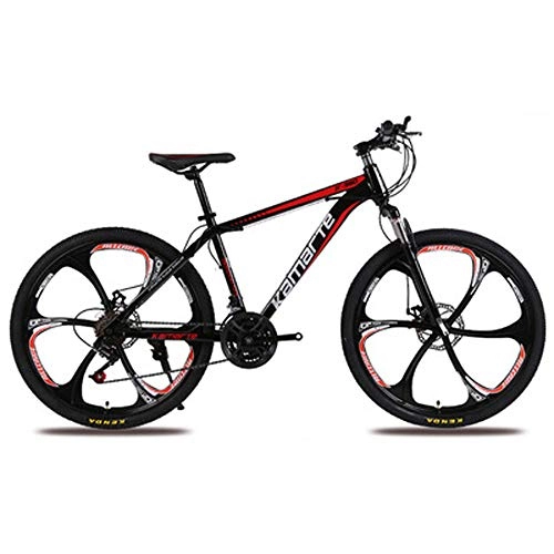 Mountain Bike : hj Urban Mountain Bike, 26 Inch Men's And Women's Bicycle (21 / 24 / 27 Speed) Urban Sports Shock-Absorbing Student Bicycle, A, 26inch21speed