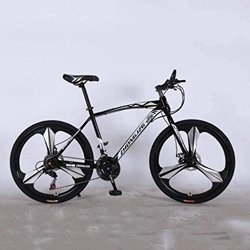 Mountain Bike : HongLianRiven BMX Mountain Bike, Road Bicycle, Hard Tail Bike, 26 Inch Bike, Carbon Steel Adult Bike, 21 / 24 / 27 / 30 Speed Bike, Colourful Bicycle 6-11 (Color : J, Size : 30 speed)