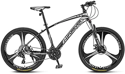 Mountain Bike : MJY Bicycle Bicycle Bike 27.5 Inch, 3-Spoke Wheels, Lock Front Fork, Off-Road Bicycle, Double Disc Brake, 4 Speeds Available, for Men Women 7-2, 27 Speed