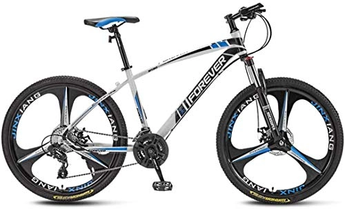 Mountain Bike : Mountain Bike 27.5 Inch, 3-Spoke Wheels, Lock Front Fork, Off-Road Bicycle, Double Disc Brake, 4 Speeds Available, C-30 speed