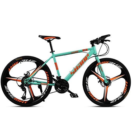 Mountain Bike : Mountain Bike Youth Adult Mens Womens Bicycle MTB 26 Inch Mountain Bicycles Lightweight Aluminium Alloy Frame 21 / 24 / 27 / 30 Speeds Front Suspension Disc Brake Mountain Bike for Women Men Adults