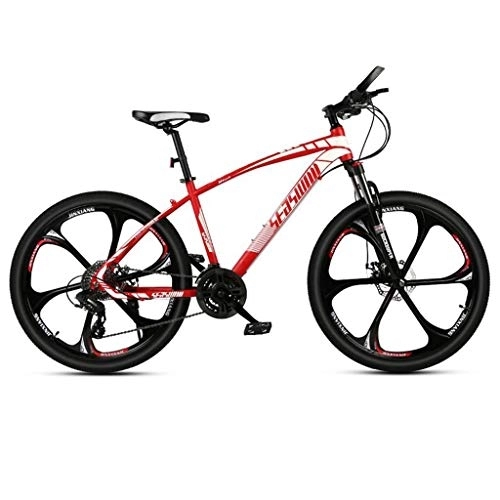 Mountain Bike : Mountain Bike Youth Adult Mens Womens Bicycle MTB 26inch Mountain Bike / Bicycles, Carbon Steel Frame, Front Suspension and Dual Disc Brake, 26inch Wheels, 21 Speed , 24 Speed , 27 Speed Mountain Bike for W