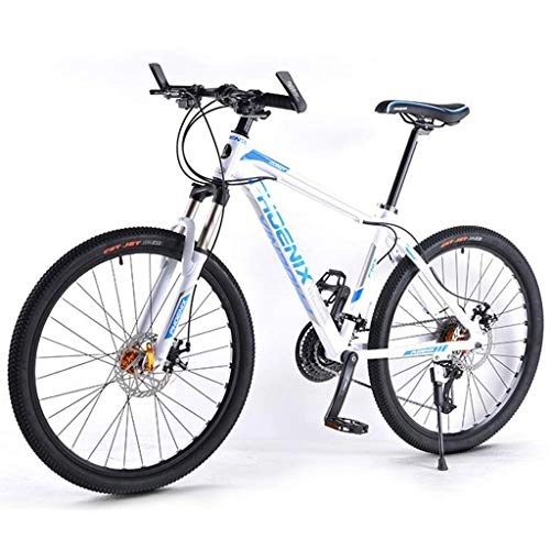 Mountain Bike : Mountain Bike Youth Adult Mens Womens Bicycle MTB Mountain Bike, 26 Inch MTB Off-road Bicycles 30 Speeds Lightweight Aluminum Alloy Frame Disc Brake Front Suspension Mountain Bike for Women Men Adults