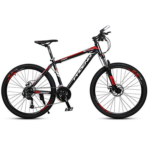 Mountain Bike : Mountain Bike Youth Adult Mens Womens Bicycle MTB Mountain Bike, 26 Inch Off-road Bicycles 27 Speeds MTB Lightweight Aluminum Alloy Frame Disc Brake Front Suspension Mountain Bike for Women Men Adults