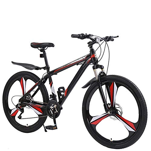 Mountain Bike : ndegdgswg 26 Inches 30 speed Foldable Mountain Bike, Student and Adult Shock Absorbing and Variable Speed Mountain Bike 26inches27speed Threeknifewheels