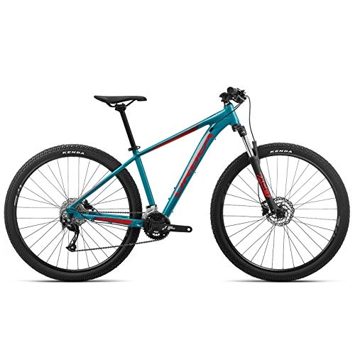 Mountain Bike : Orbea Unisex MX 40 XL MTB Hardtail, 18 Gears, 54.0 cm, 29 Inches, Blue / Red, K205