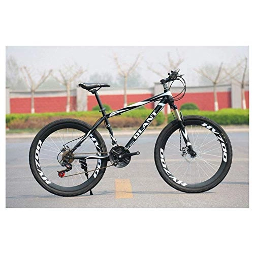 Mountain Bike : Outdoor sports 21-30 Speeds Mountain Bike 26 Inches Spoke Wheel Fork Suspension Dual Disc Brake MTB Tire Bicycle
