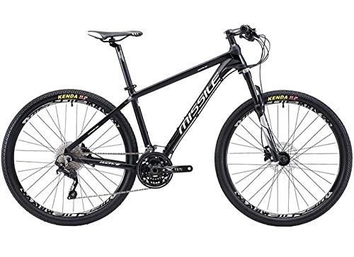 Mountain Bike : peipei 27.5 inch mountain bike 30-speed aluminum alloy mountain bike-Black_27.5x15(150-170cm)_China