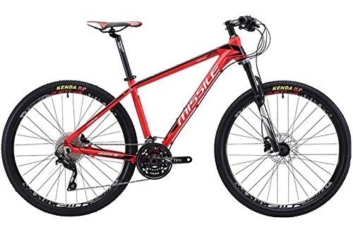Mountain Bike : peipei 27.5 inch mountain bike 30-speed aluminum alloy mountain bike-Red_27.5x15(150-170cm)_China