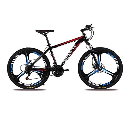 Mountain Bike : QWE Bicycle Full Suspension 27 Speed Mountain Bike 26" Ultra Light Bicycle Bike Set Black