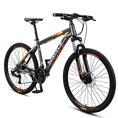 Mountain Bike : Relaxbx 27 Speed Mountain Bike Unisex's 26 Inches Bicycle MTB Disc Brakes