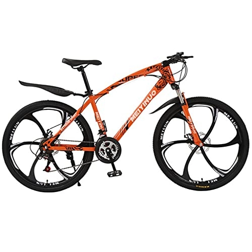 Mountain Bike : WGYDREAM Mountain Bike Youth Adult Mens Womens Bicycle MTB Dual Suspension 26inch Wheel, Strong And Powerful Mountain Bike, With Powerful V Brakes 21 / 24 / 27 Speed Mountain Bike for Women Men Adults